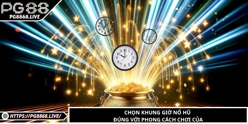 Chọn khung giờ nổ hũ đúng với phong cách chơi của